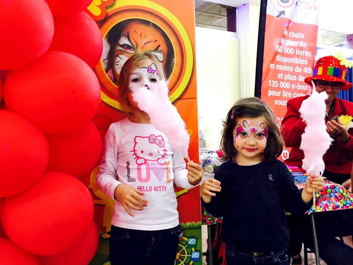 Stand barbes à papa