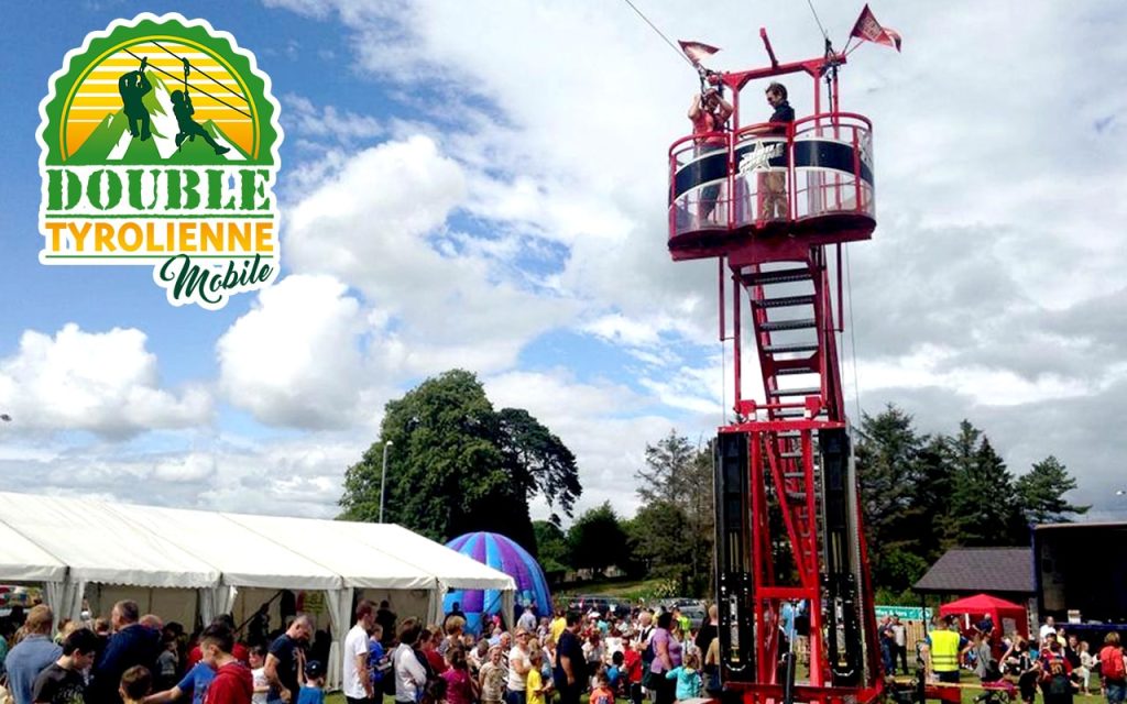 Tyrolienne mobile en ville, une animation sportive et sensationnelle pour petits et grands