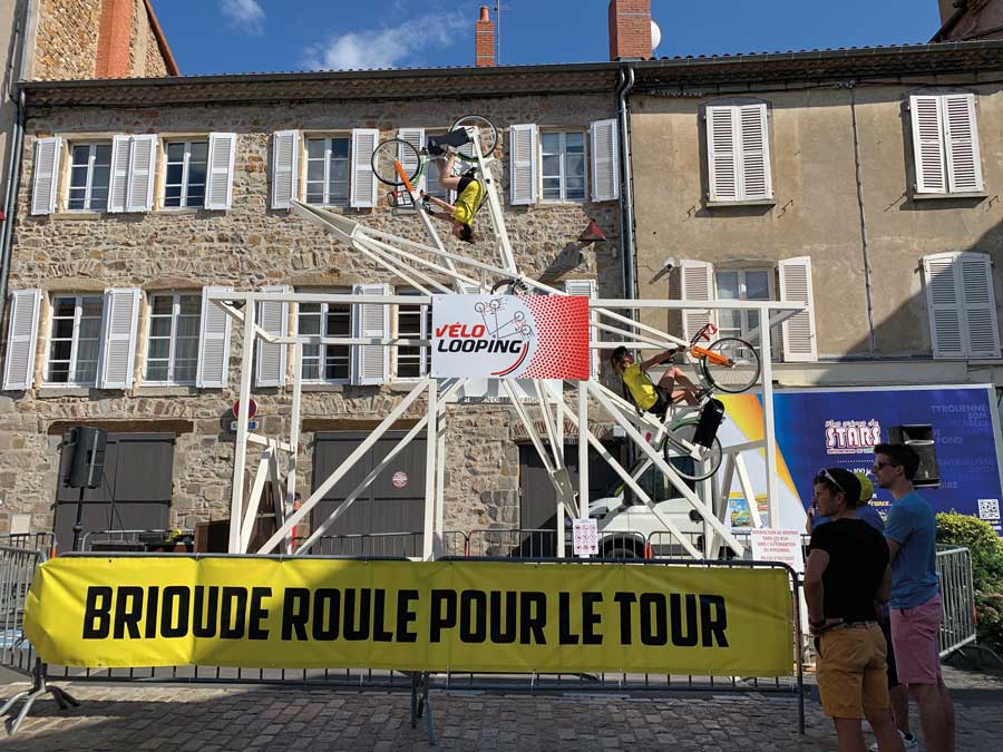 Vélo looping, une attraction spectaculaire pour dynamiser l’espace public