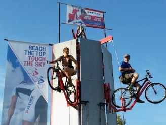Tour de vélo ascensionnel, une animation sportive et originale pour événements