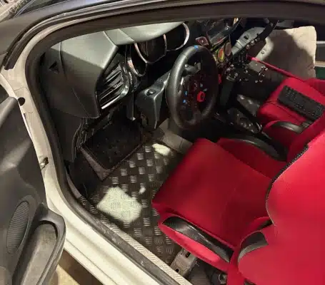 Sensations réalistes avec simulateur rallye à Montpellier en événement pro