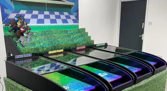 Location jeu derby animation caravane publicitaire Tour de France