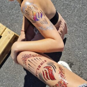 Tatouage Paillettes