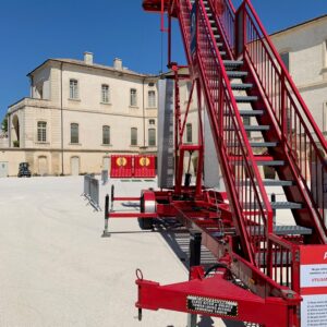 Double Tyrolienne Mobile Géante