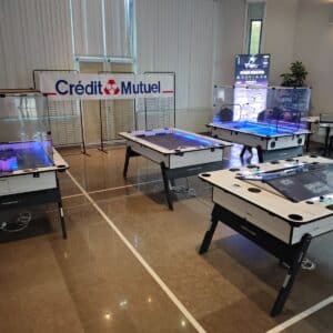Lot de 4 tables de jeux interactives