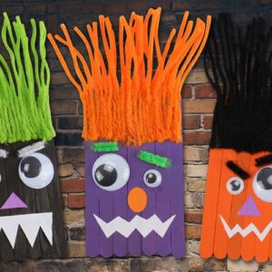 Monstre rigolo en batonnet