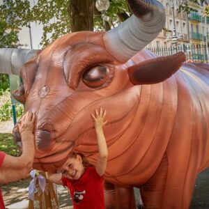 Costumes toros gonflables géants
