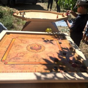 Lot de 10 jeux en bois et kermesse