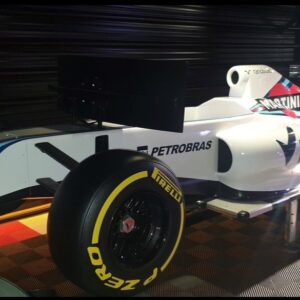 Location simulateur F1 blanc