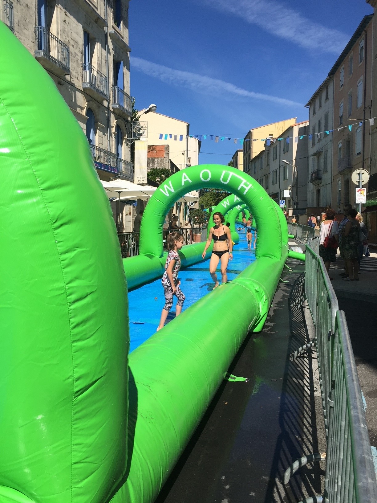 Ventriglisse géant - Slide in the city