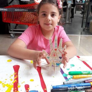 Main porte bague en bois