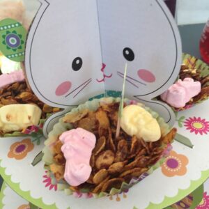 Nid de poule en chocolat